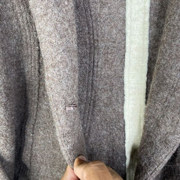 Anthropologie Brown Hooded Cardigan - Picture 5 of 12